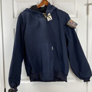 Carhartt Thermal Lined Duck Active Jacket J131 Navy Mens XL Deadstock NWT